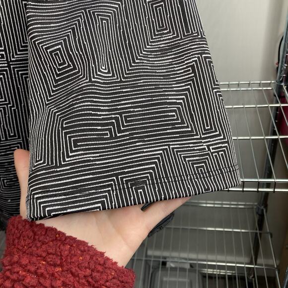 Clara Sun Woo Minimalist Boxy Tunic Top Size L Square Neck Scandi Lagenlook - Picture 8 of 10